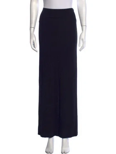 Pre-owned Éterne Long Skirt In Blue