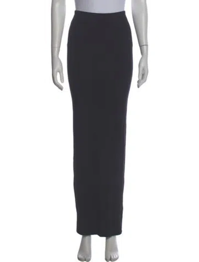 Pre-owned Éterne Long Skirt In Gray