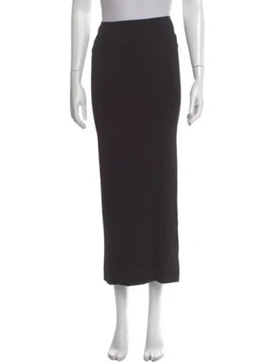 Pre-owned Éterne Long Skirt In Gray