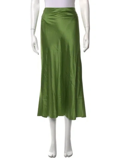 Pre-owned Éterne Long Skirt In Green