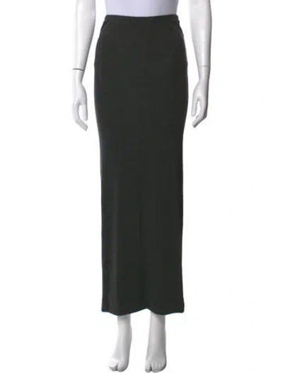 Pre-owned Éterne Long Skirt In Grey