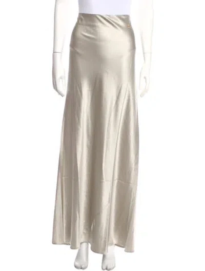 Pre-owned Éterne Long Skirt In Neutral