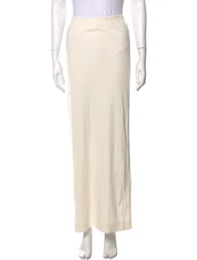 Pre-owned Éterne Long Skirt In Neutral