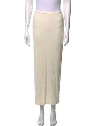 Pre-owned Éterne Long Skirt In Neutral