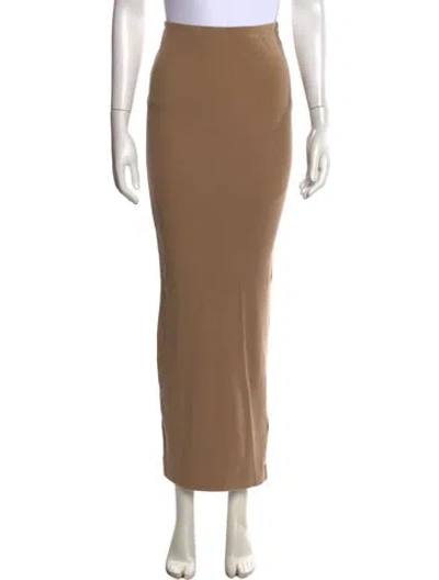 Pre-owned Éterne Long Skirt In Neutral
