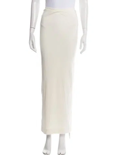 Pre-owned Éterne Long Skirt In Neutrals
