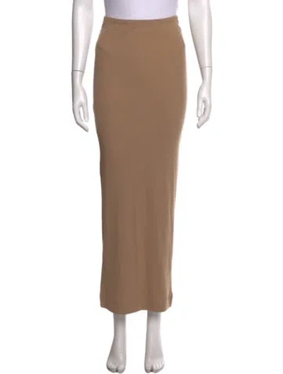 Pre-owned Éterne Long Skirt In Neutrals