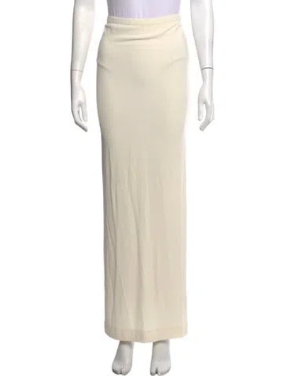Pre-owned Éterne Long Skirt In Neutrals