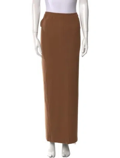 Pre-owned Éterne Long Skirt W/ Tags In Brown