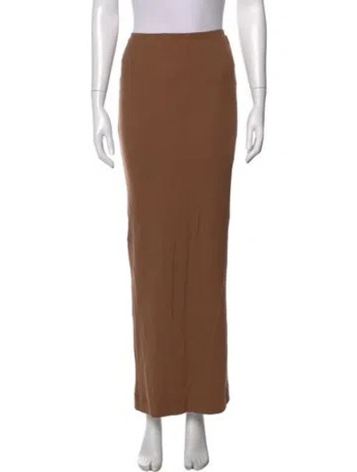 Pre-owned Éterne Long Skirt W/ Tags In Brown