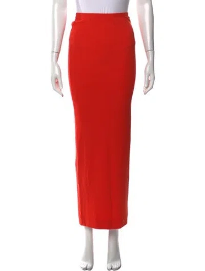 Pre-owned Éterne Long Skirt W/ Tags In Orange