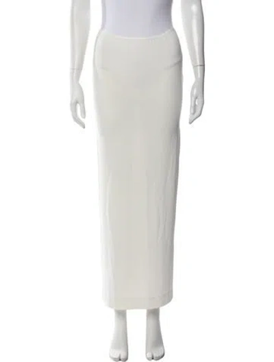 Pre-owned Éterne Long Skirt W/ Tags In White