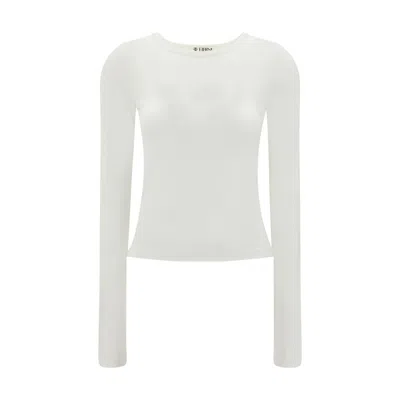Éterne Long-sleeve Top In White