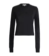 Éterne Long-sleeve Cropped T-shirt In Multi