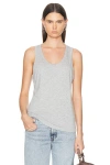 Éterne Loose Tank Top In Heather Grey