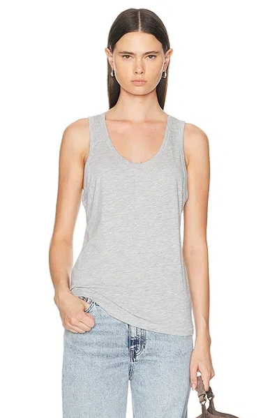 Éterne Loose Tank Top In Heather Grey