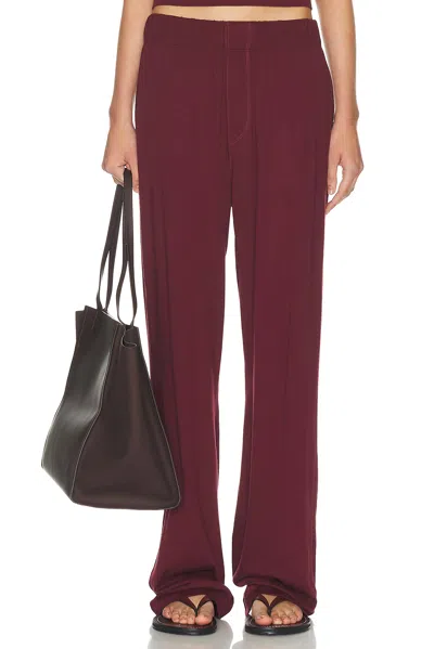 Éterne Lounge Cotton Modal Pant In Brown