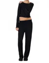 Éterne Lounge Pant In Black In Black