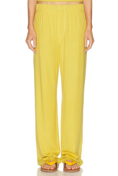 Éterne Lounge Pant In Yellow