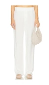 Éterne White Thermal Lounge Pants In White