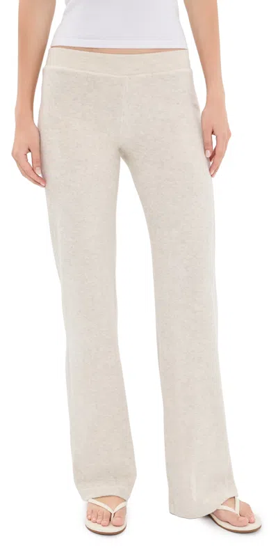 Éterne Low Lounge Pants Light Heather Grey In Gray