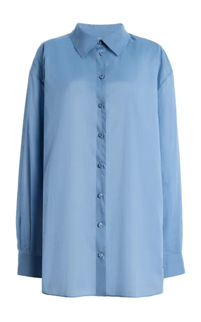 Éterne Lucien Button-down Shirt In Blue