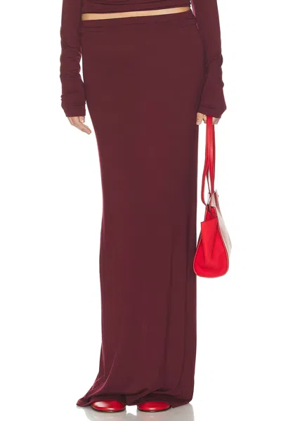 ÉTERNE MAXI SOFT JERSEY SKIRT