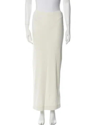 Pre-owned Éterne Midi Length Skirt In Neutral