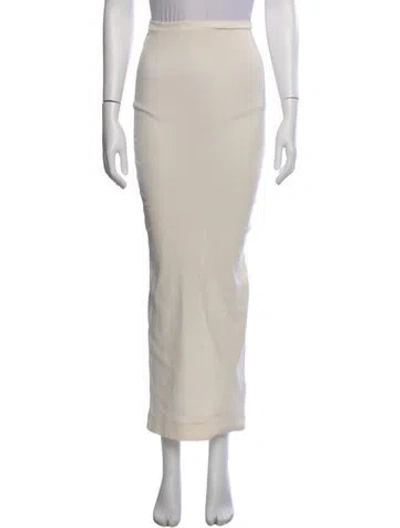 Pre-owned Éterne Midi Length Skirt In Neutral