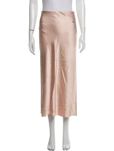 Pre-owned Éterne Midi Length Skirt In Pink