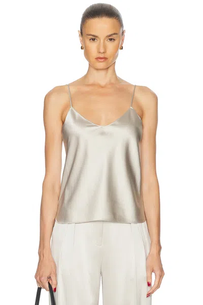 Éterne Mila Silk Camisole In Dove