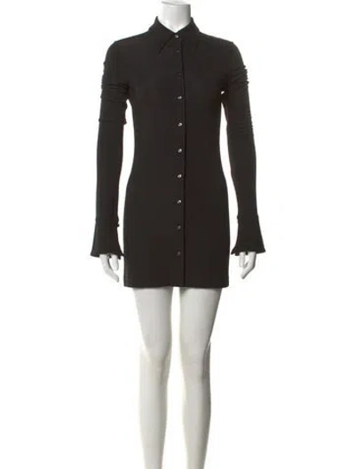 Pre-owned Éterne Mini Dress In Black