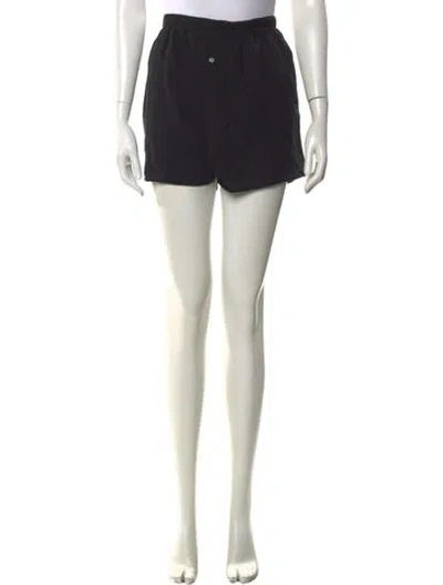 Pre-owned Éterne Mini Shorts In Black