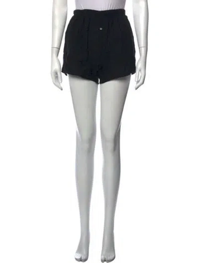 Pre-owned Éterne Mini Shorts In Black