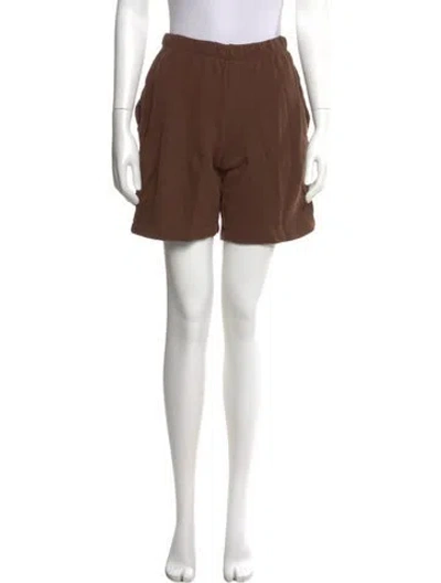 Pre-owned Éterne Mini Shorts In Brown