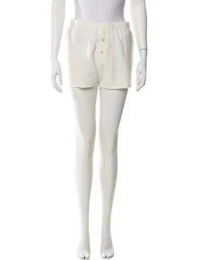 Pre-owned Éterne Mini Shorts In Neutral