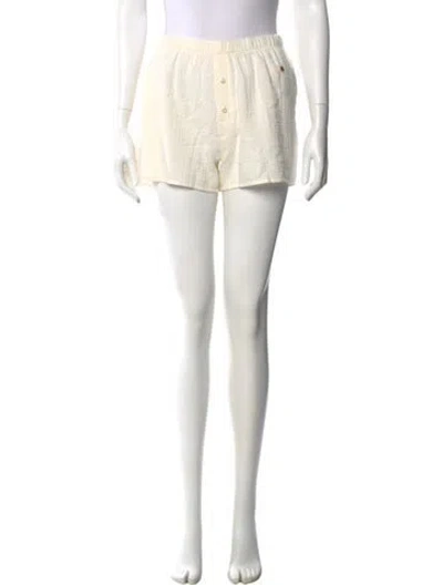 Pre-owned Éterne Mini Shorts In Neutral