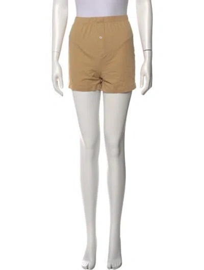Pre-owned Éterne Mini Shorts In Neutral