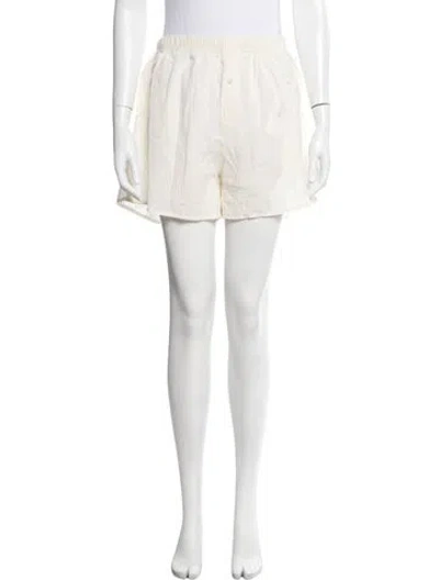 Pre-owned Éterne Mini Shorts In Neutrals