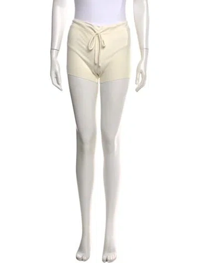 Pre-owned Éterne Mini Shorts In White