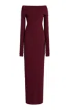 Éterne Off-the-shoulder Cotton-modal Maxi Dress