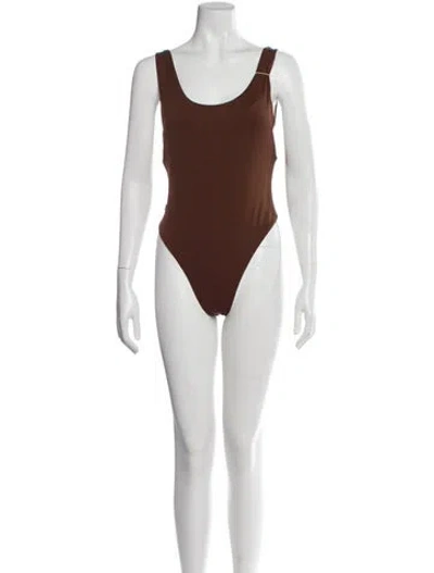 Pre-owned Éterne One-piece W/ Tags In Brown