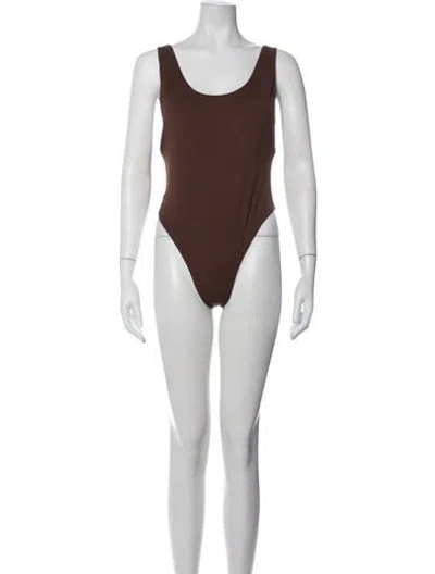 Pre-owned Éterne One-piece W/ Tags In Brown