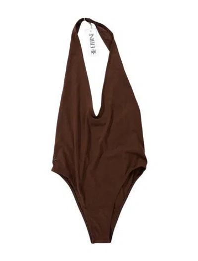 Pre-owned Éterne One-piece W/ Tags In Brown