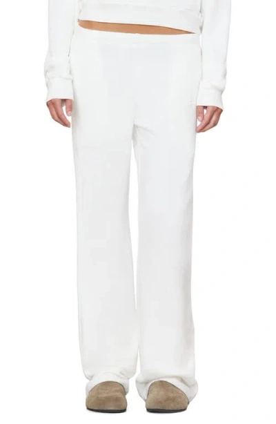Éterne Eterne Oversized Wide Leg Pants In White