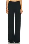 Éterne Oversized Wide Leg Sweatpant In Black