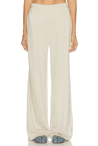 Éterne Oversized Wide Leg Sweatpant In White