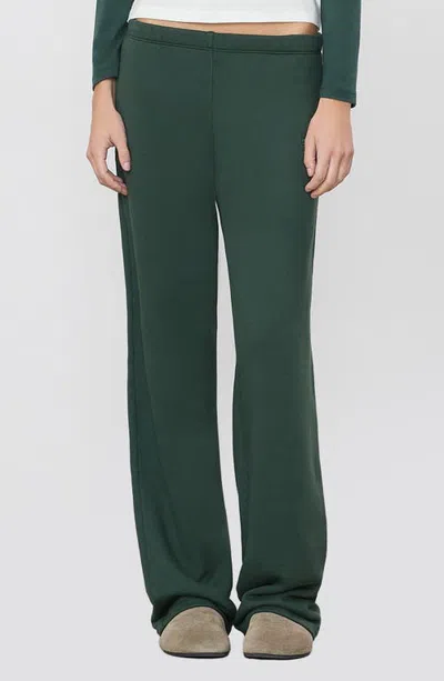 Éterne Eterne Oversized Wide Leg Sweatpants In Green