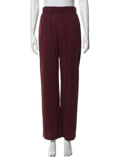 Pre-owned Éterne Pajamas In Burgundy