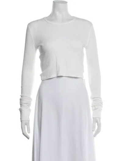 Pre-owned Éterne Raw-edge Trim Pajamas In Neutrals